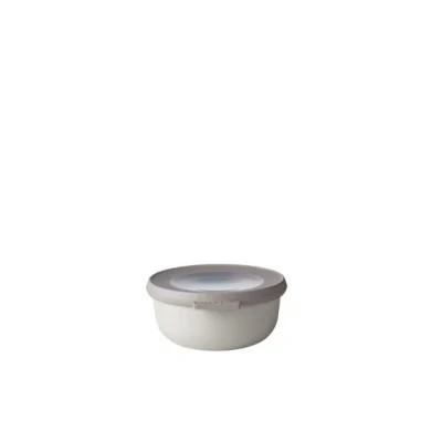 Afbeelding van Mepal Cirqula Multikom Vershouddoos Rond 350 Ml Nordic White Wit Vershouddozen
