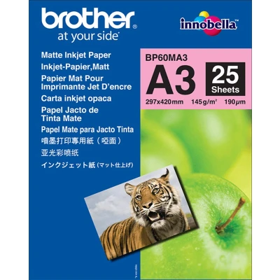 Afbeelding van Brother Inkjet paper MAT A3 25 sheet