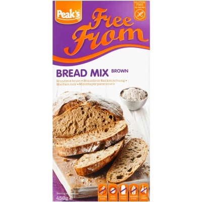 Afbeelding van Peaks Free From Broodmix Bruin 450GR