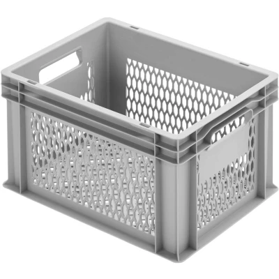 Afbeelding van Alutec 75045 Kunststofbox Met raster (b x h d) 400 235 300 mm Grijs 1 stuk(s)