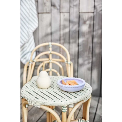 Afbeelding van OYOY Pear Drinkfles/drinkbeker met rietje Blue