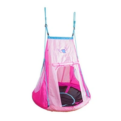 Afbeelding van HUDORA Nestschommel met tent Heart 110