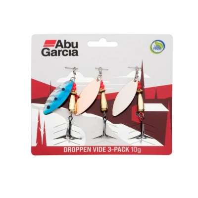 Afbeelding van Abu Garcia Droppen Vide 3 Pack 5,5cm (10g) (3 stuks) Spinner