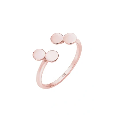 Afbeelding van Elli Ring Rose goldcoloured, Dames, Maat: 54, gold coloured