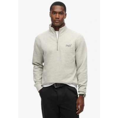Afbeelding van Superdry Essential LOGO Sweater, Heren, Maat: Small, Varsity grey grindle