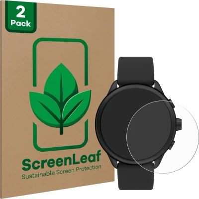 Afbeelding van ScreenLeaf Screenprotector voor Fossil Smartwatch Wellness (Gen 6) Hybrid Duurzame schermbescherming Folie Beschermfolie transparant (2 Stuks)