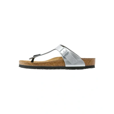 Afbeelding van Birkenstock Gizeh Birko Flor Kirsch S (043743), zilver., 39 EU