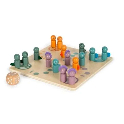 Afbeelding van Small Foot Houten Ludospel Dino