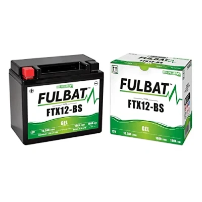 Image de Batterie ftx12 bs fulbat 12v10ah lg150 l87 h130 (gel sans entretien) activee usine