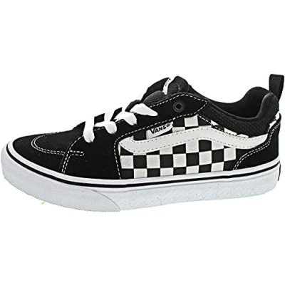Afbeelding van Vans Filmore Suede/Canvas Sneakers, uniseks, kinderen, Damier zwart wit