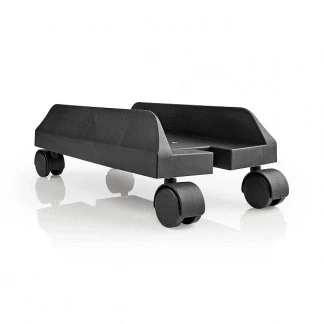 Afbeelding van Pc standaard Nedis (Ergonomisch, Verstelbaar, Wieltjes, Max. 20 kg)