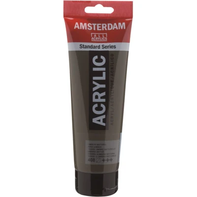 Afbeelding van Acrylverf #408 Omber Naturel Amsterdam 250 ml