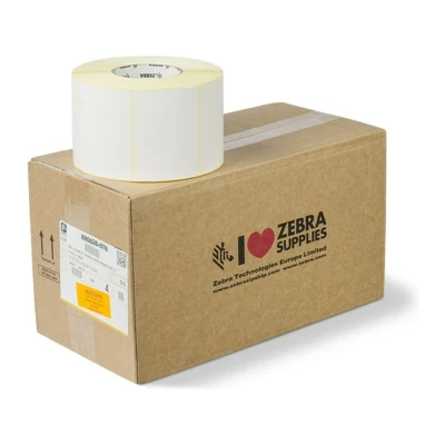 Afbeelding van Zebra 880026 076 Etiket Zwart op wit (102 mm x 76 mm) 4 rollen