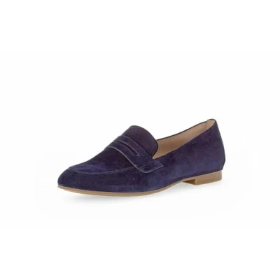 Afbeelding van Gabor Dames Slippers blauw Maat 37 Loafers