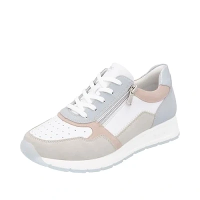 Afbeelding van Remonte sneaker dames art D2G00 81 wit multi maat 38