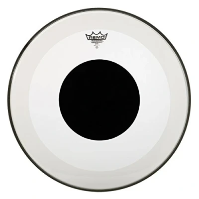 Afbeelding van Remo Powerstroke 3 Black Dot 22&quot;, Clear, BassDrum Batter Bass drumvel