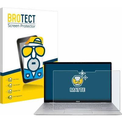 Afbeelding van BROTECT Screenprotector voor ASUS ZenBook Flip 14 UM462DA Folie Beschermfolie matte