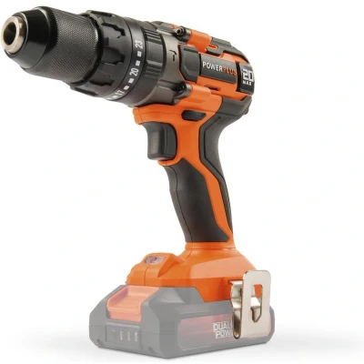 Afbeelding van Powerplus Dual Power POWDP15200 Accuboormachine met klop functie 20V Excl. accu en lader
