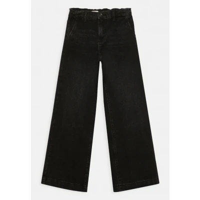 Afbeelding van Kids ONLY Kogcomet WIDE Bootcut jeans voor kinderen, Maat: 140, Washed black