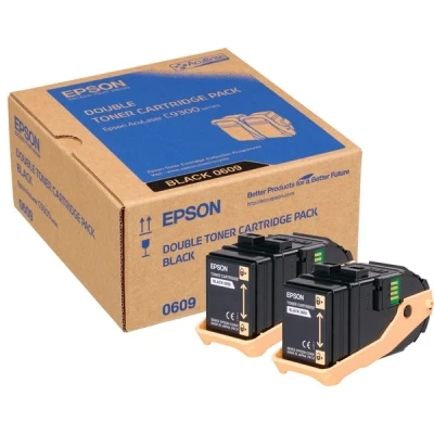 Image de Epson Double pack de 2 noir originale cartouche toner