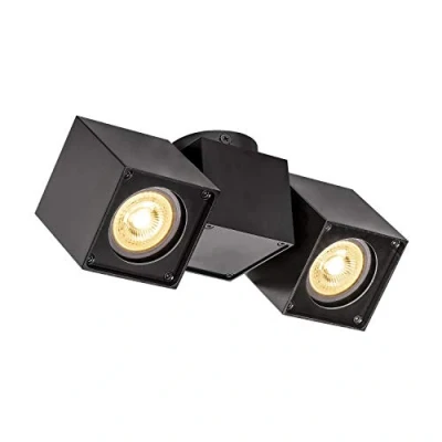 Afbeelding van SLV 1002215 ALTRA DICE Wandlamp, Plafondlamp GU10 Zwart
