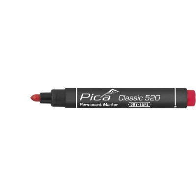 Afbeelding van Pica Classic 520/40 Permanent Marker rood ronde punt (10 stuks)