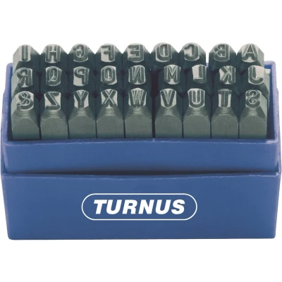 Afbeelding van Turnus slagletter set 4mm