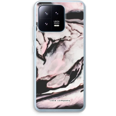 Afbeelding van Case Company® hoesje geschikt voor Xiaomi 13 Pro Roze stroom Soft Cover Telefoonhoesje Bescherming aan alle Kanten en Schermrand