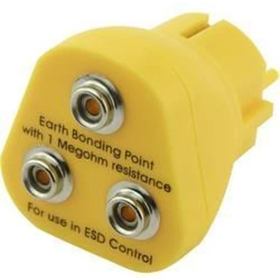 Afbeelding van Quadrios ESD aardingsstekker Drukknop 10 mm