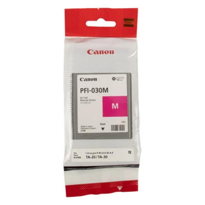 Image de Canon PFI 030M 55 ml magenta original réservoir d&#039;encre pour imagePROGRAF TA 20 MFP L24ei 30 L36ei