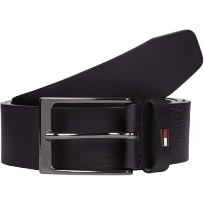 Image de Tommy Hilfiger Ceinture fixe Layton 3.5 AM0AM13016 pour homme, Noir (noir), 105, 105