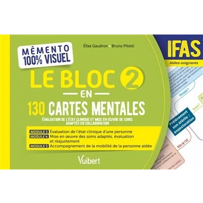 Image de Mémento 100% visuel Le Bloc 2 en 130 cartes mentales IFAS