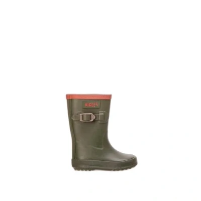 Afbeelding van Aigle Regenlaarzen voor kinderen, Maat: 29, Khaki Natuurrubber