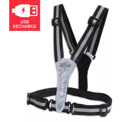 Afbeelding van Lynx Harnas usb led sport vest zwart
