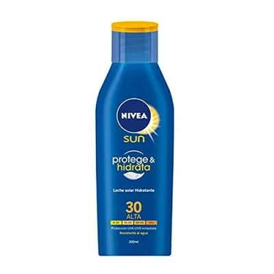 Afbeelding van Zonnemelk Protege &amp; Hidrata Nivea Protect And Moister Spf 30 (200 ml) 200 ml