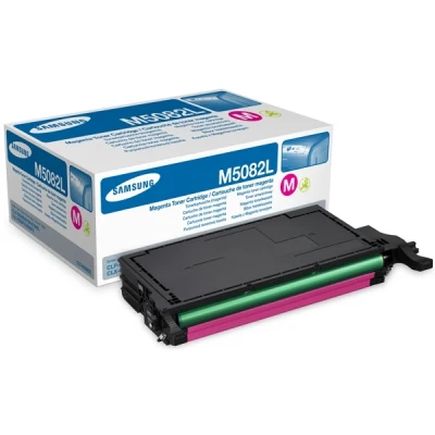 Image de Samsung CLT M5082L à rendement élevé magenta originale cartouche de toner