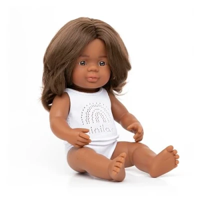 Afbeelding van Miniland babypop australisch met ondergoed meisje 38 cm