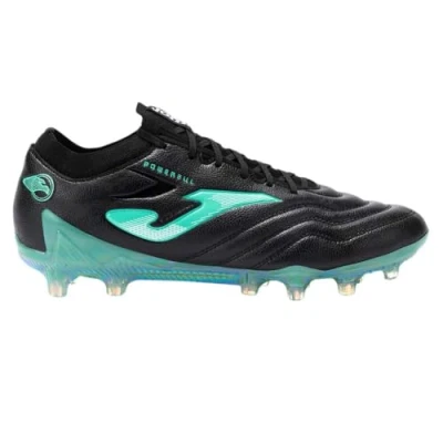 Afbeelding van Joma Powerful TOP Voetbalschoenen met kunststof noppen, Heren, Maat: 42, Black Imitatieleer/ textiel