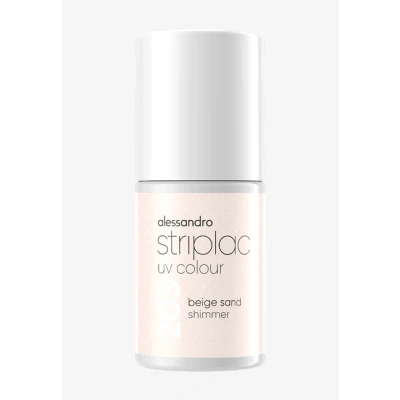 Afbeelding van alessandro Striplac UV Colour Nagellak, Maat: 6.5 ml, Beige sand shimmer