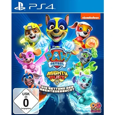 Afbeelding van Paw Patrol Mighty Pups Save Adventure Bay Duits (PlayStation 4) Nieuw