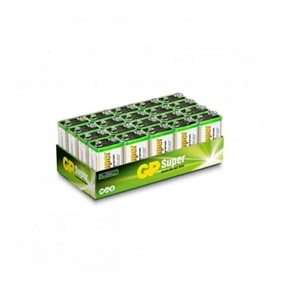 Afbeelding van Super Alkaline batterij 9 V (20 stuks)