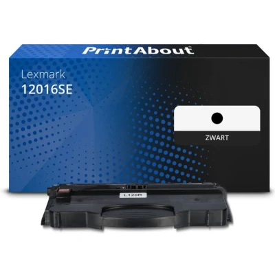 Afbeelding van Huismerk Lexmark 12016SE Toner Zwart