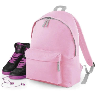 Afbeelding van Junior Fashion Backpack/Rugzak BagBase 12 Liter Classic Pink