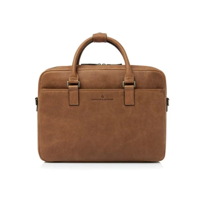 Afbeelding van Castelijn &amp; Beerens Carisma Laptopbag 15,6&quot; cognac