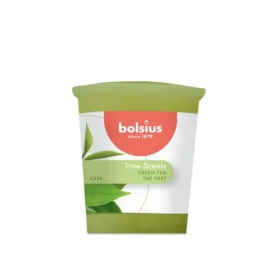 Afbeelding van Votive rond 53/45 True Scents Green Tea Bolsius