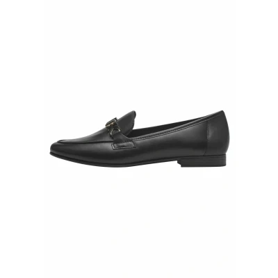 Afbeelding van Marco Tozzi by Guido Maria Kretschmer Instappers, Dames, Maat: 39, Black nappa Leer