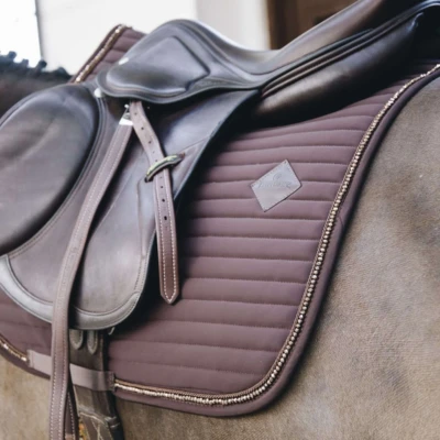 Afbeelding van Kentucky Spring Zadeldekje Pearls Bruin Full