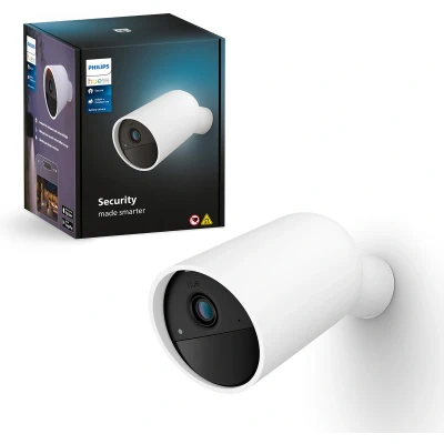 Afbeelding van Philips Hue Secure beveiligingscamera met batterij Wit