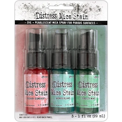 Afbeelding van Ranger Distress Holiday Mica Stain Set #6 TSCK84372 Tim Holtz (09 23)