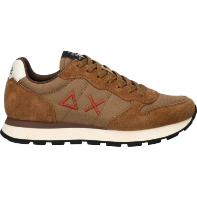 Afbeelding van Sun68 TOM Solid Volpe Sneakers laag, Heren, Maat: 40, Marrone Leer